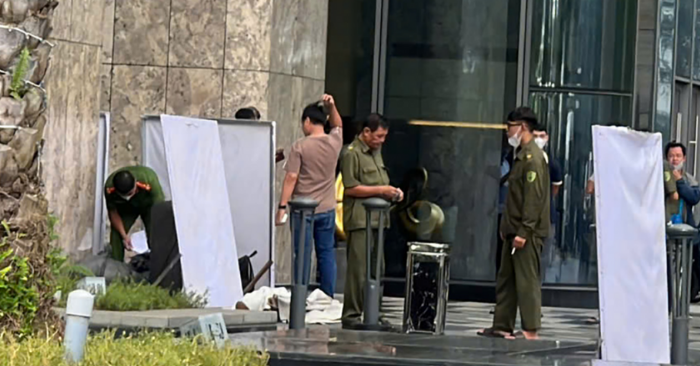 phát hiện thi thể giấu trong túi