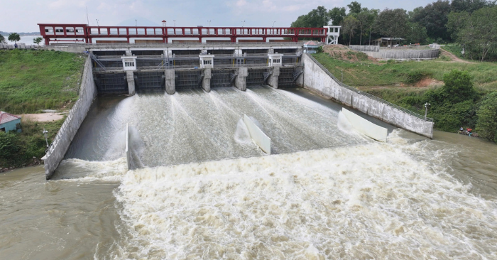 Hồ Dầu Tiếng xả lũ đợt 8 từ 25/11 về sông Sài Gòn
