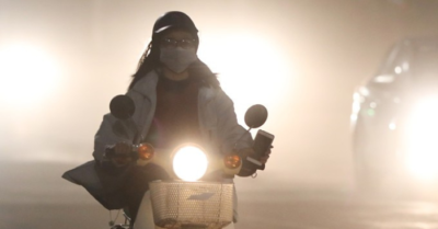 Chất lượng không khí Hà Nội tăng mức cảnh báo