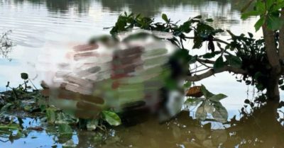 Phát hiện thi thể nam thanh niên bị lũ cuốn mắc trên cành cây