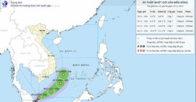 Chuyên gia cảnh báo áp thấp nhiệt đới trên Biển Đông với đường đi cực kỳ hiếm gặp