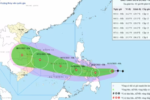 Bão Kalmaegi giật cấp 14 tiến vào biển Đông, trở thành cơn bão số 13 của năm 2025
