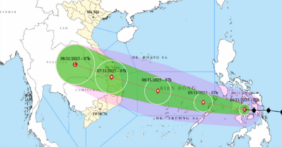 Bão Kalmaegi cơn bão rất mạnh hướng vào miền Trung