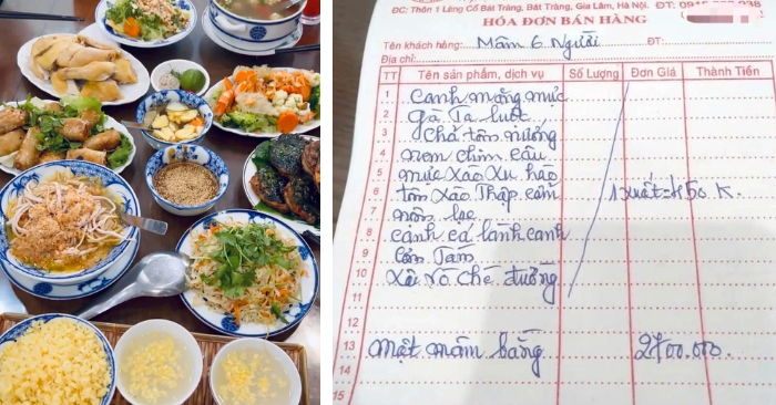 Mâm cỗ Bát Tràng