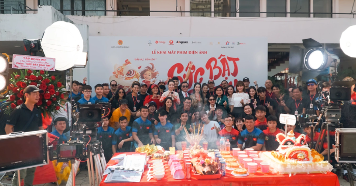 Lần đầu Lân sư rồng xuất hiện trên phim điện ảnh Việt Nam