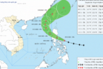 Bão Fung Wong cấp 15 đang tiến nhanh vào Biển Đông