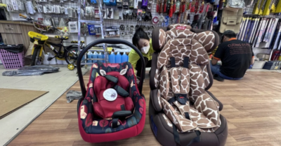 Nhiều cửa hàng TP.HCM “chạy đua” nhập ghế ô tô cho trẻ em trước quy định mới