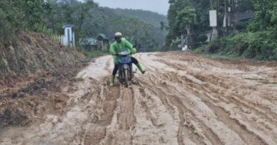 Ám ảnh trên tuyến đường gần 100 tỷ đồng thi công dở dang ở Thanh Hóa