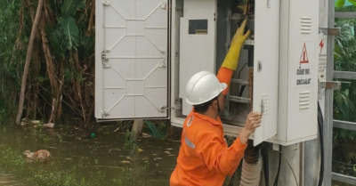 Miền Trung – Tây Nguyên còn hơn 203.000 khách hàng mất điện do ngập lụt