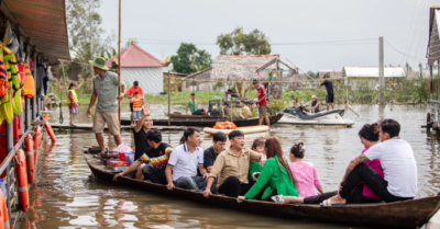 “Tắm đồng” mùa nước nổi – Đặc sản du lịch độc đáo của người miền Tây