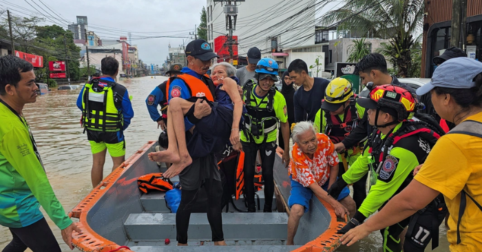 Thái Lan lũ lịch sử 300 năm, 33 người chết