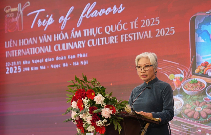 Liên hoan ẩm thực quốc tế: Lê Nguyệt Anh - phu nhân Bộ trưởng Bộ Ngoại giao Lê Hoài Trung