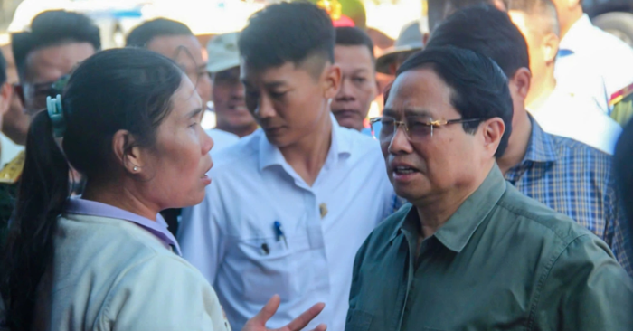 hoàn thành nhà mới cho người dân vùng bão lũ