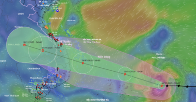 Bão Kalmaegi có thể mạnh cấp 14 khi đổ bộ đất liền Đà Nẵng – Khánh Hòa