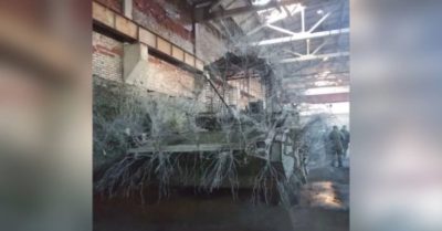 “Giáp lông nhím” – lớp áo sắt mới giúp Ukraine chống drone Nga