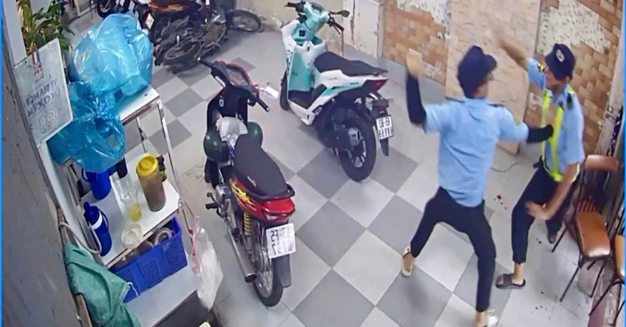 Mâu thuẫn khi dắt xe, bảo vệ đâm đồng nghiệp tử vong ở Cần Thơ