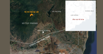 Vỡ hồ chứa ở Lâm Đồng, nhiều người bị nước cuốn trôi