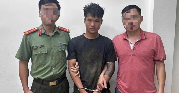 Trinh sát bắt giữ thanh niên trốn lệnh truy nã ở Lâm Đồng