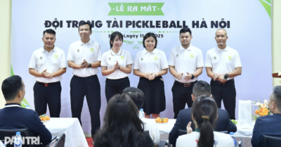 Đội trọng tài Pickleball Hà Nội ra mắt – Bước ngoặt phát triển Pickleball Việt Nam