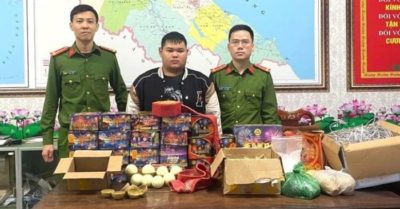 Triệt phá đường dây buôn bán hơn 6 tấn pháo nổ