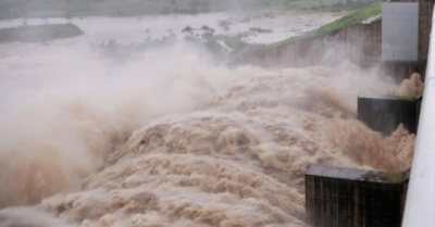 Thủy điện Sông Ba Hạ giảm xả lũ, nước hạ du rút dần