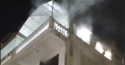 Cháy nhà 3 tầng ở Hà Nội, 5 người thoát kịp thời