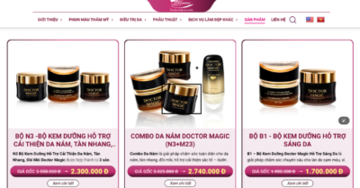 Chuỗi Mailisa bị dồn dập nghi vấn sau khi gỡ danh mục mỹ phẩm khỏi website