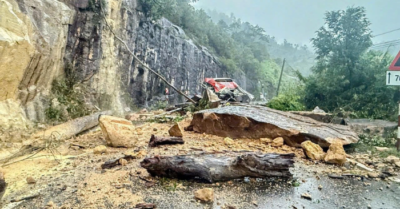 Cận cảnh hiện trường vụ sạt lở khiến 6 người tử vong