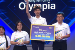 Nam sinh Hải Phòng bứt tốc ngoạn mục, xuất sắc giành vòng nguyệt quế Olympia với 310 điểm