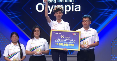 Nam sinh Hải Phòng bứt tốc ngoạn mục, xuất sắc giành vòng nguyệt quế Olympia với 310 điểm