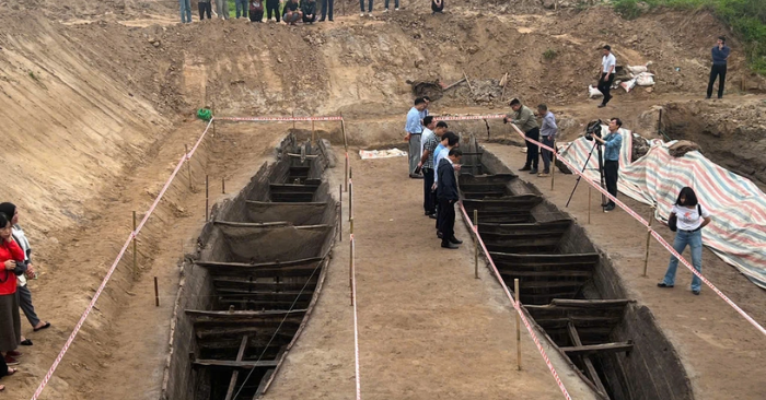 Thuyền cổ dưới ao cá ở Bắc Ninh: Từ 2.000 năm trước, hiếm có trên thế giới