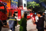 Cháy nhà Hà Nội: Cảnh sát giải cứu 5 người trong căn nhà bốc lửa ở đường Bưởi