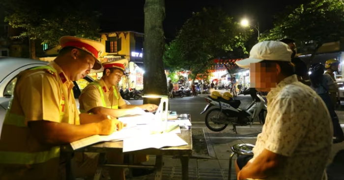 vi phạm nồng độ cồn