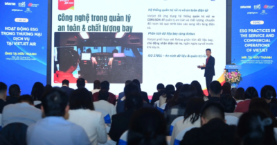 Vietjet chia sẻ chiến lược xanh hóa bầu trời từ công nghệ và ESG
