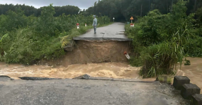 Sập cầu Cây Sung, 750 người dân Quảng Ngãi bị cô lập