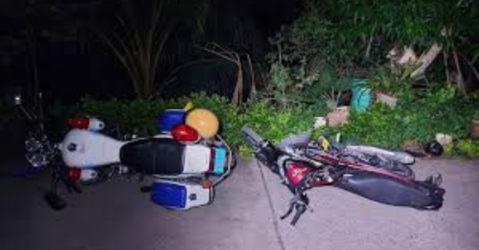 Nam tài xế vi phạm nồng độ cồn tông thẳng CSGT