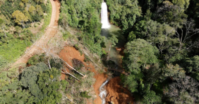 Khu vườn địa đàng đóng cửa vì sạt lở