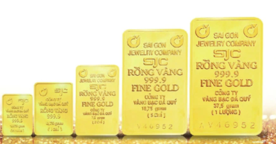 Giá vàng miếng tăng Mạnh.