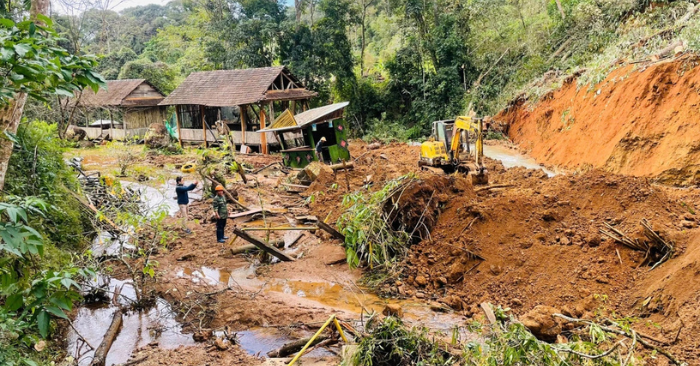 Khu vườn địa đàng đóng cửa vì sạt lở