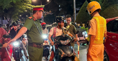 Lái xe sau tiệc mừng vô địch Pickleball, nam tài xế vi phạm nồng độ cồn kịch khung