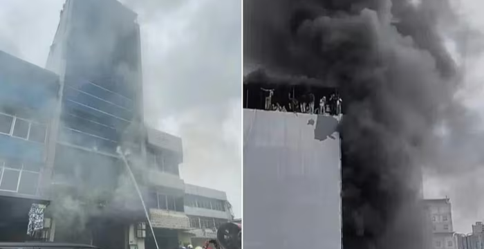 Cháy tòa nhà văn phòng ở thủ đô Indonesia