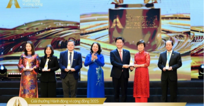 Quỹ Thiện Tâm được vinh danh hạng mục cao nhất Giải thưởng Hành động vì cộng đồng 2025