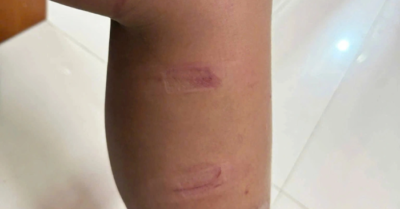 Xác định người đàn ông đẩy ngã xe, đánh 3 cháu bé ở Quảng Ngãi