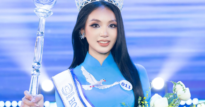Nguyễn Phương Thanh đăng quang Hoa hậu Sinh viên Hòa bình Việt Nam 2025