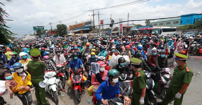 1,7 triệu người di cư khỏi miền Tây