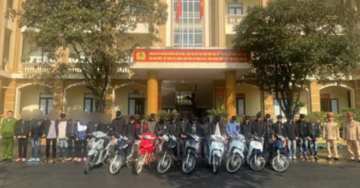 “Quái xế” Lào Cai: 28 thanh thiếu niên bị xử phạt, đi lao động công ích