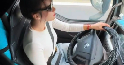 Tài xế cứu trợ lái xe 30 tấn vượt nghìn cây số vào vùng lũ