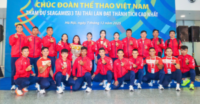 Đoàn thể thao Việt Nam sang Thái Lan dự SEA Games 33