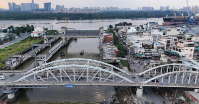 Cấm xe qua cầu Tân Thuận 1: Nhiều loại phương tiện bị hạn chế lưu thông