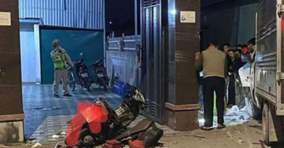 Tai nạn giao thông tại Nghệ An: Phóng nhanh văng lên hàng rào, 1 em tử vong